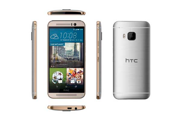 HTC ONE M9+ mobiltelefon minden oldalról HTC ONE M9+ mobiltelefon minden oldalról