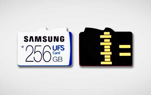 A világ első Universal Flash Storage (UFS) szabványú tárolója, 256 GB kapacitással