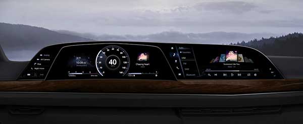 A 2021-es Cadillac Escalade-ben mutatkozik be a Föld első autós LG P OLED műszerfala