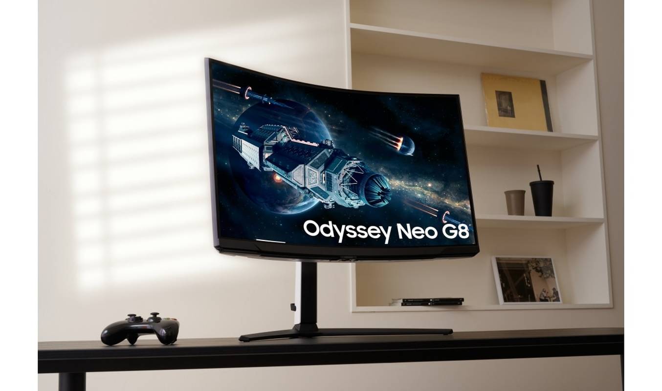 A Samsung elénk tárja az első 240 Hz-es, 4K felbontású gaming kijelzőjét, az Odyssey Neo G8-at